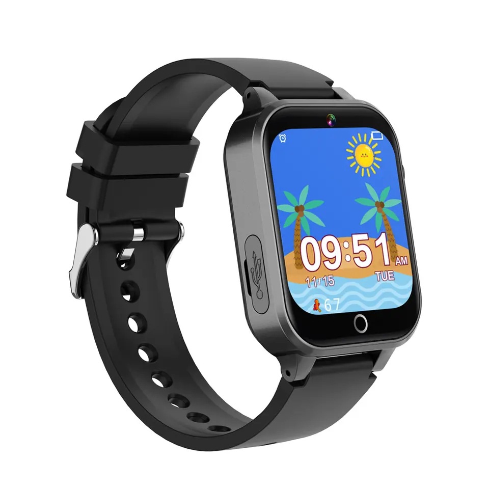 Reloj inteligente para niños 26 juegos música para niños educación temprana reloj educativo 1,54 pulgadas pantalla podómetro fase