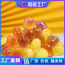 定制剥皮爆浆夹心水果软糖剥皮糖果汁软糖休闲零食糖果贴牌代工