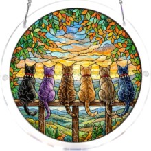 Acrylic Jigsaw Puzzle Suncatcher