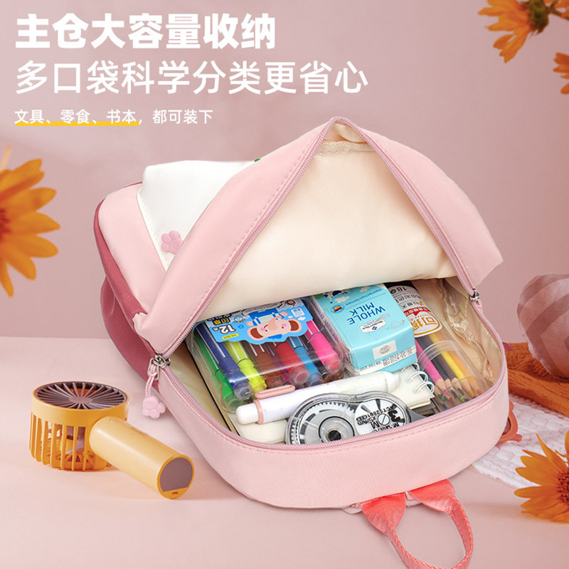 Mochila infantil de dibujos animados preescolar mochila escolar de 3 años de edad, 5 años de edad, mochila para niños y niñas