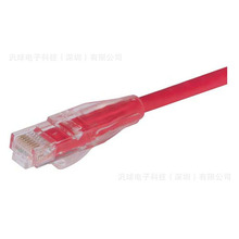 L-COM TRD815R-1 超5类跳线RJ4橙色 1英尺/0.3米 通信网络现货