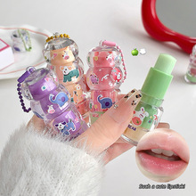 跨境Gege bear沁润保湿护唇膏 水润清透保湿防干裂淡化唇纹彩妆品