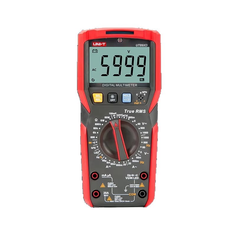 UIDUT89X / 890D multímetro digital de alta precisión automática inteligente anti-quema eléctrico multímetro digital