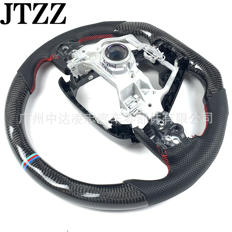 Suitable for Toyota Camry Corolla corollaCamry steering wheel carbon fiber modification