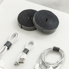 Data cable storage artifact Velcro cable tie cable organizer computer cable tie desktop wire routing fixed strap