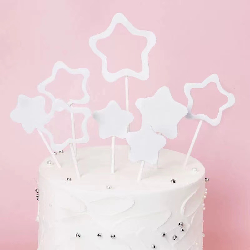 Set de 8 piezas EVA hueco de penta-blanco 10 sets