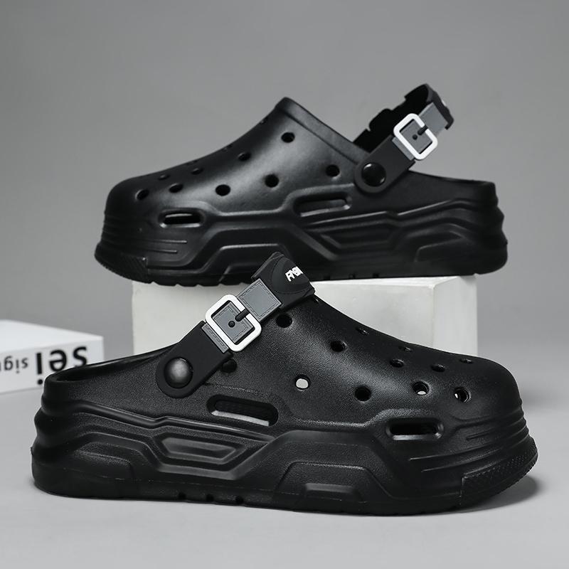 Men's New Summer Eva Clogs, Breathable Non-Slip Closed-Toe Sandals, Comfortable Beach Shoes, Fashionable and Trendy