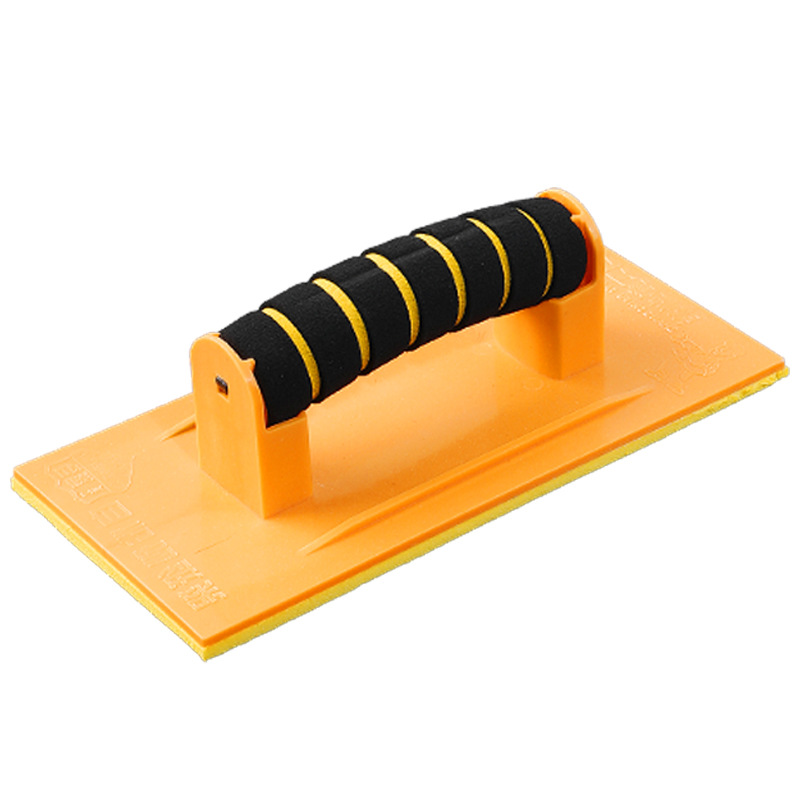 Soporte de papel de lija autoadhesivo pulido de pared artefacto esponja soporte de papel de lija titular de papel de lija de plástico grande titular de papel de lija autoadhesivo al por mayor