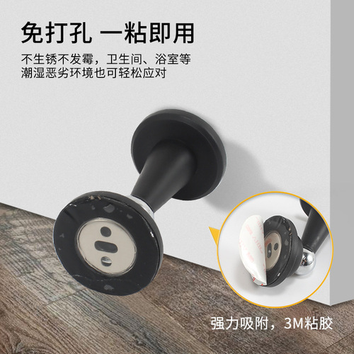 Factory direct sales no punching wall-mounted wall-mounted wall-mounted wall-mounted wall-mounted wall-mounted door suction suction door suction silent anti-collision door stop door collision