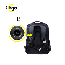 FITGO旋钮快速松紧扣户外运动背包自行车包帽子自动旋转调节扣