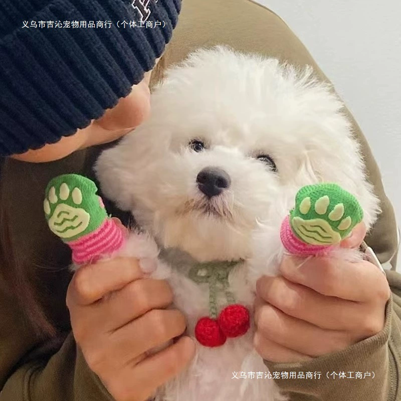 Собаки носки нескользящие чехлы для ног