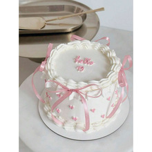 E 81170 Ballet Style Bow Hair Ornament ���ٷ�����ᷢ�ιҼ�