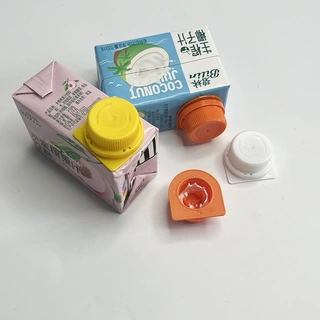 B3系列塑料利乐盖 200ml果汁饮料纸盒包装无菌密封合意盖