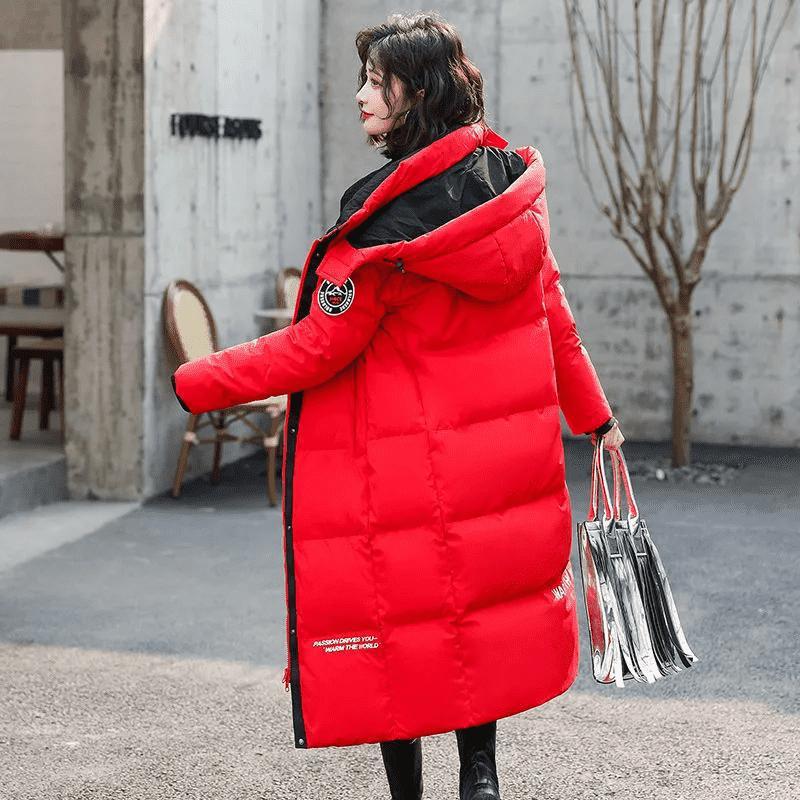 2025 Thickened Mid-Length down Jacket for Women, 90% White Duck Down, Fashionable Winter Over-The-Knee Northeast Ultra-Thick Warm Coat Trendy 2025 Thickened Mid-Length down Jacket for Women, 90% White Duck Down, Fashionable Winter Over-The-Knee Northeast Ultra-Thick Warm Coat Trendy