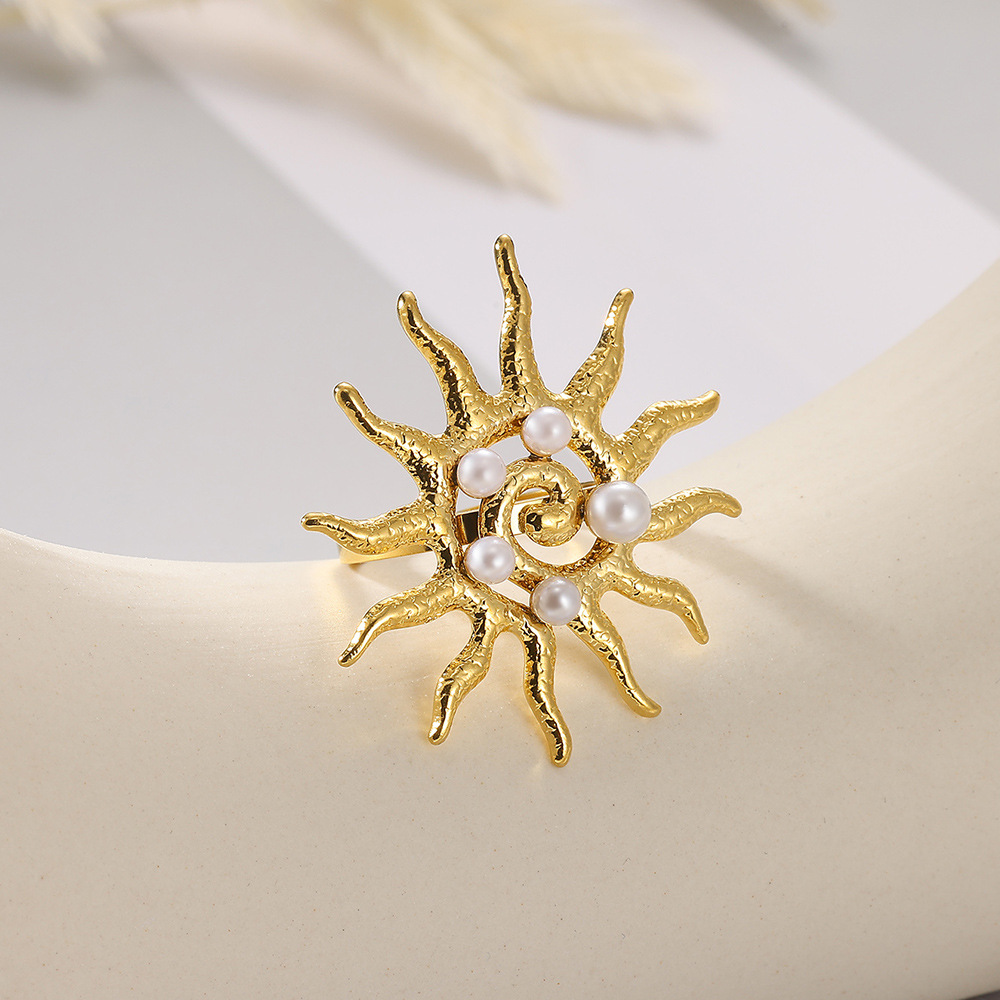 10g Weight 0.03µm-0.05µm Gold Plating Thickness PVD Coated Gold Plating Process Real Gold Plated Plating Material Artificial Diamond Inlay Material Open Rings Classification 1 Piece Quantity Casual, Daily Occasion 304 Stainless Steel Material Geometric Pattern All Seasons Season Unisex Gender IG Style, Elegant, Retro, Classic Style Style Waterproof Non Tarnish, Plating Craft PVD Coated Real Gold Plated Geometric 304 Stainless Steel IG Style Elegant Retro Waterproof Non Tarnish Open Rings 14