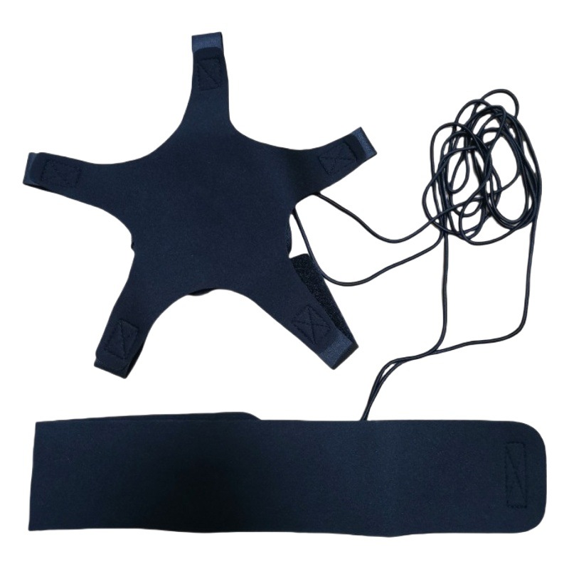 Cross-Border Volleyball Training Belt Football Ball Belt Outdoor Black Elastic Jumping Aid Adult and Children Trainer