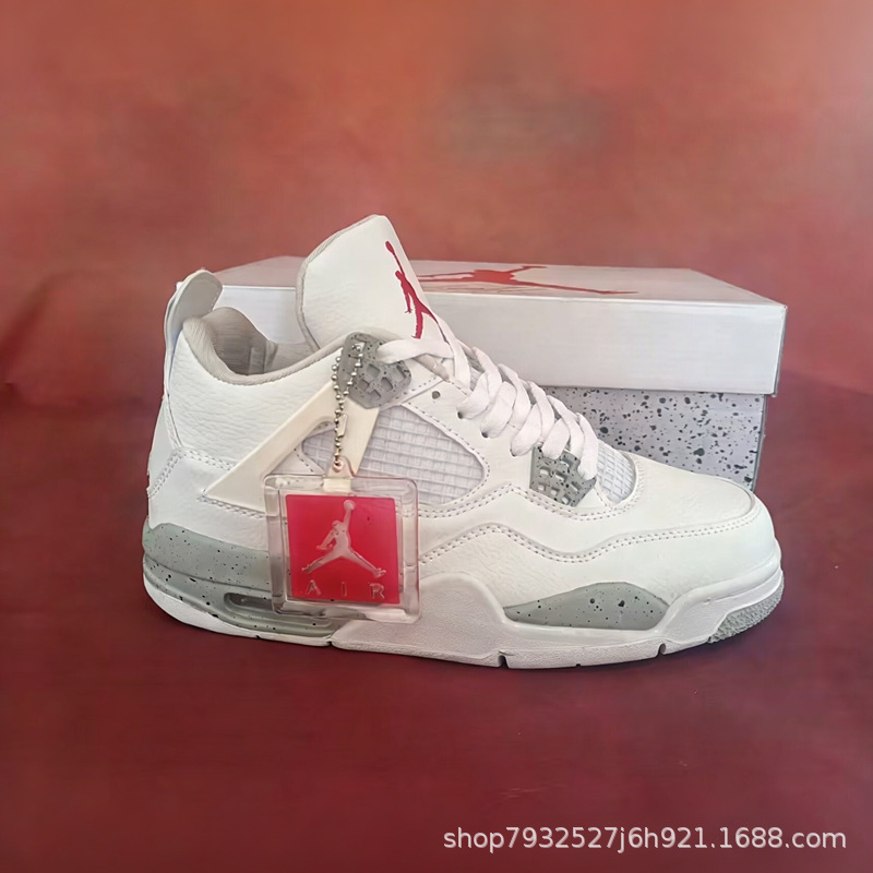 Chunyuan AJ4 Putian Jordan zapatos de baloncesto para hombres y mujeres, zapatos deportivos amortiguación retro casuales al por mayor transfronterizos