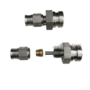 Brake Pipe Joint AN3 Car and Motorcycle Steel Throat Mounting Stainless Steel Joint M10 * 1 Inner Wire