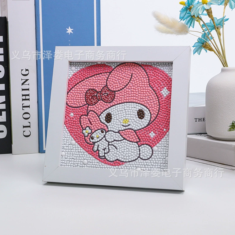 Набор для алмазной вышивки (Sanrio) Пикачу в раме, 17×17 см, комплект для полного стежка DIY