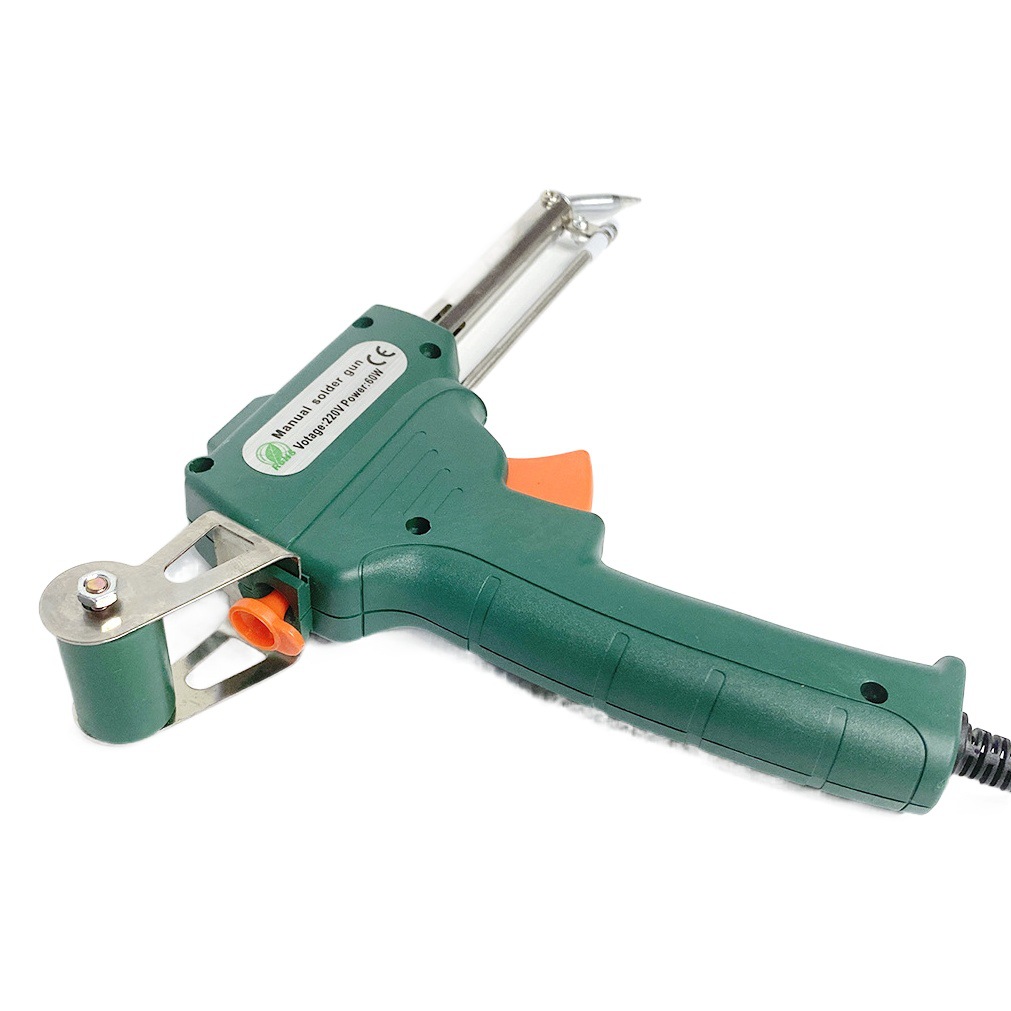 Pistola de soldadura manual temperatura constante soldador eléctrico soldadura automática traje de soldadura agarre soldadura electrónica doméstica reparación herramienta de soldadura