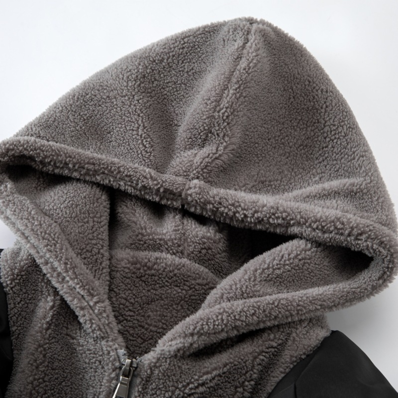 Abrigo de algodón acolchado abrigo de otoño e invierno para hombres con capucha engrosada cálido abrigo de algodón acolchado suelto a prueba de frío abrigo de algodón acolchado de invierno para hombres