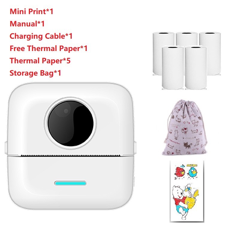 Mini Impresora Térmica de Bolsillo, Impresión Térmica, Interfaz USB image 11