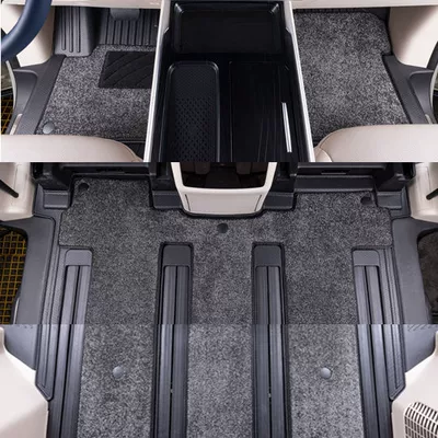 Ayaqaltılar (Kovriklər) – for 23-24 Weipai Alpine Great - wei-brand-alpine-standard-axis-front-and-rear-floor-mats-carpet-grey-fit-perfectly