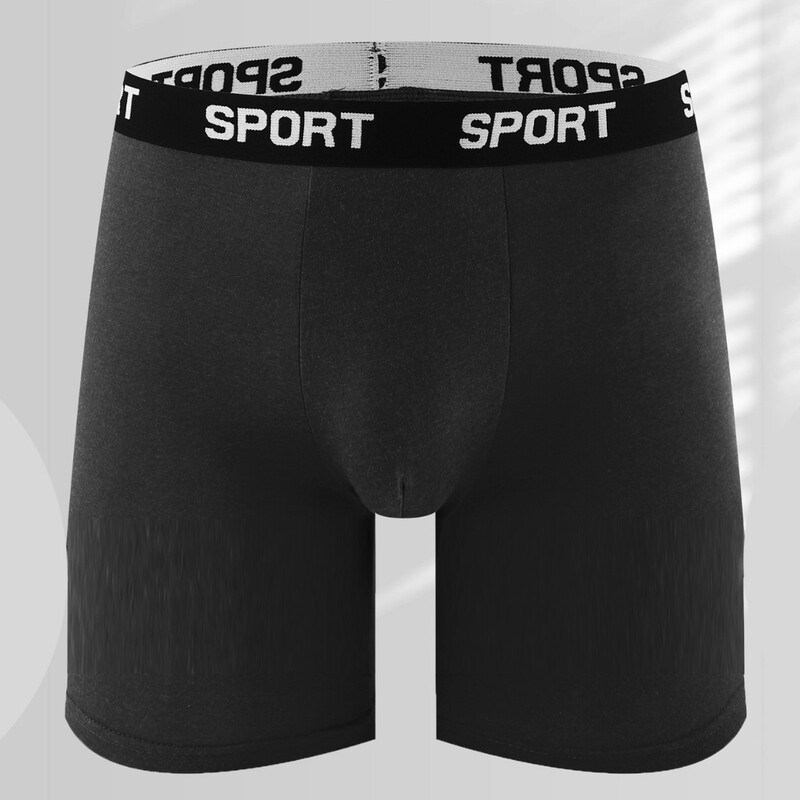 Cross-border foreign trade Te mu new SPORT men's sports boxers mid-waist boxer shorts high elastic short pants Cross-border foreign trade Te mu new SPORT men's sports boxers mid-waist boxer shorts high elastic short pants