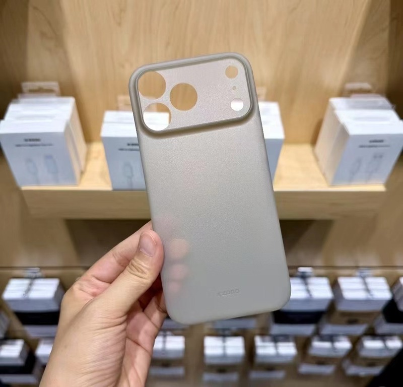 适用iPhone17promax轻薄半透雾面磨砂手机壳苹果17超薄原机PP外壳|undefined