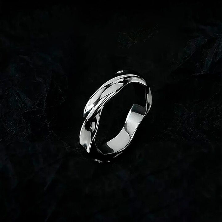 Mobius ring men's ring ring ring a cold wind simple index finger single ring trend jewelry wholesale Mobius ring men's ring ring ring a cold wind simple index finger single ring trend jewelry wholesale