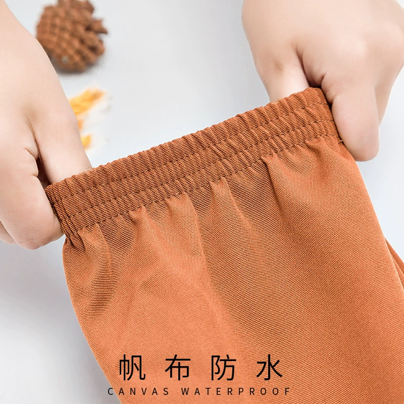 Холщовые водонепроницаемые маслостойкие рабочие нарукавники, мужские кухонные столовые, кухонные, грязеотталкивающие, износостойкие, женские нарукавники, дышащие