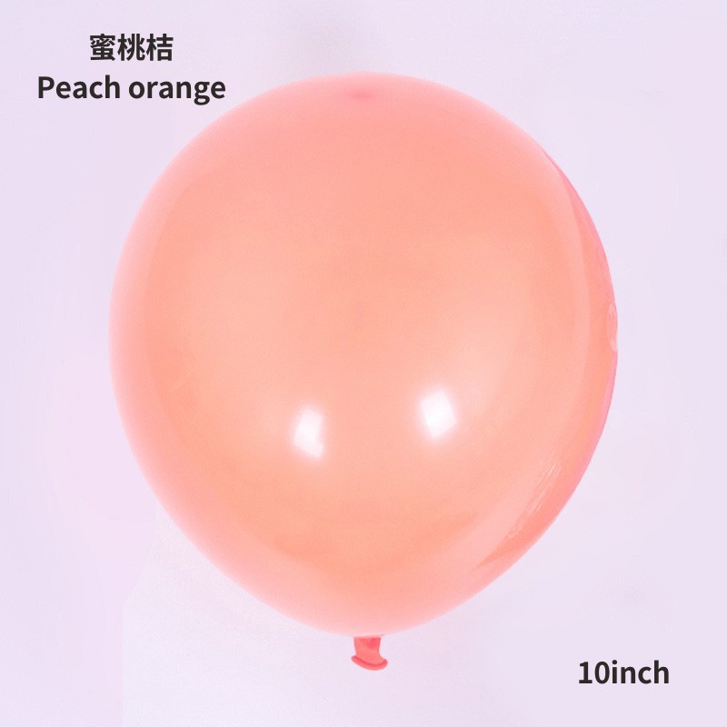 Globo mate personalizado de 10 pulgadas engrosado decoración de la sala de bodas decoración de la fiesta de cumpleaños globo de impresión de Navidad al por mayor