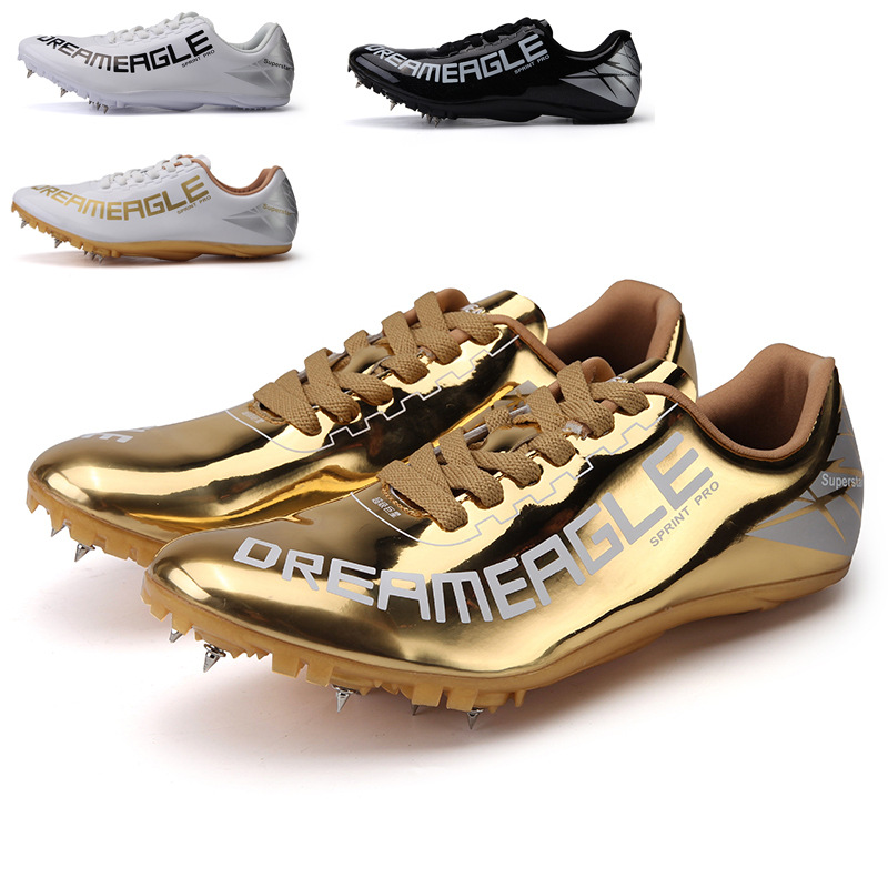 Foreign Trade Spikes,Track And Field Sprint,Men's Spikes,Women's Running Long Jump Shoes,High School Entrance Examination Sports Students Competition Running Spikes