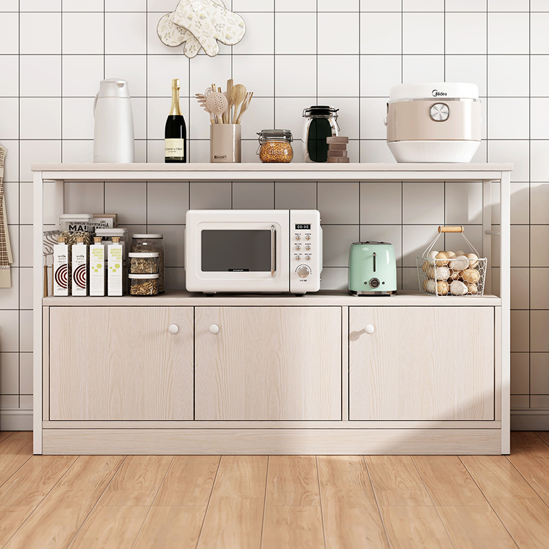 Cocina piso multi-capa vestidor rack de almacenamiento Hogar Moderno minimalista sala de estar pared gabinete de almacenamiento rack de microondas