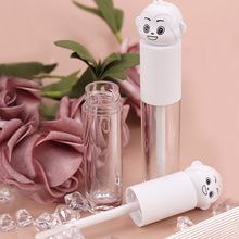品质加厚款  白色DIY小猴子创意款彩妆唇彩唇釉口红液透明瓶