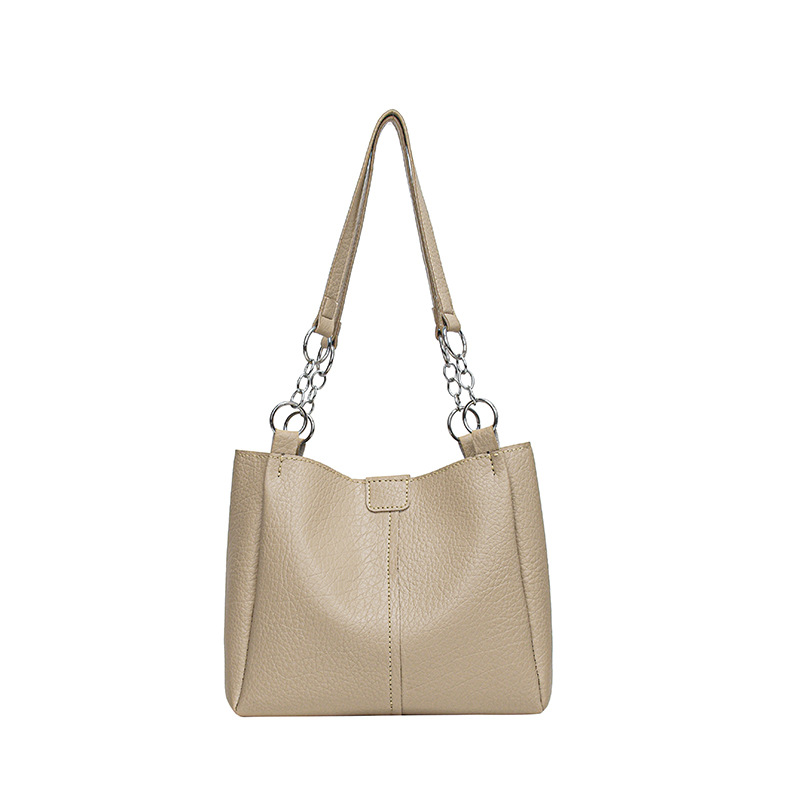 Nuevo bolso hecho a mano moda DIY material bolsa casera de Cercanías de gran capacidad bolso de las mujeres textura avanzada hombro bolsa