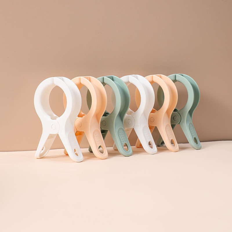 Clip de edredón de algodón grande, edredón de sol simple, gran clip de plástico sin marcas, clip de ropa de secado antideslizante.