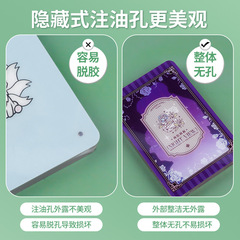 Custom Acrylic Flowing Sand Mahjong Bestselling Star Stub Anime Merchandise Flow Mahjong Rotating Stand Cartoon Decor