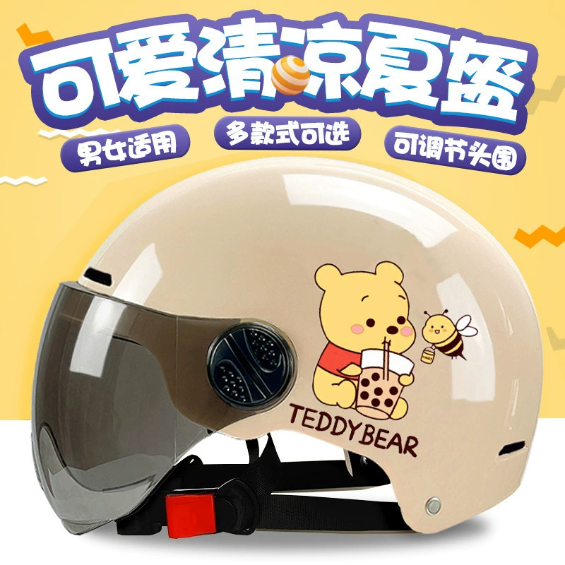 Новый стандарт сертификации электромобиля мотоцикл шлем женский летний солнцезащитный шлем