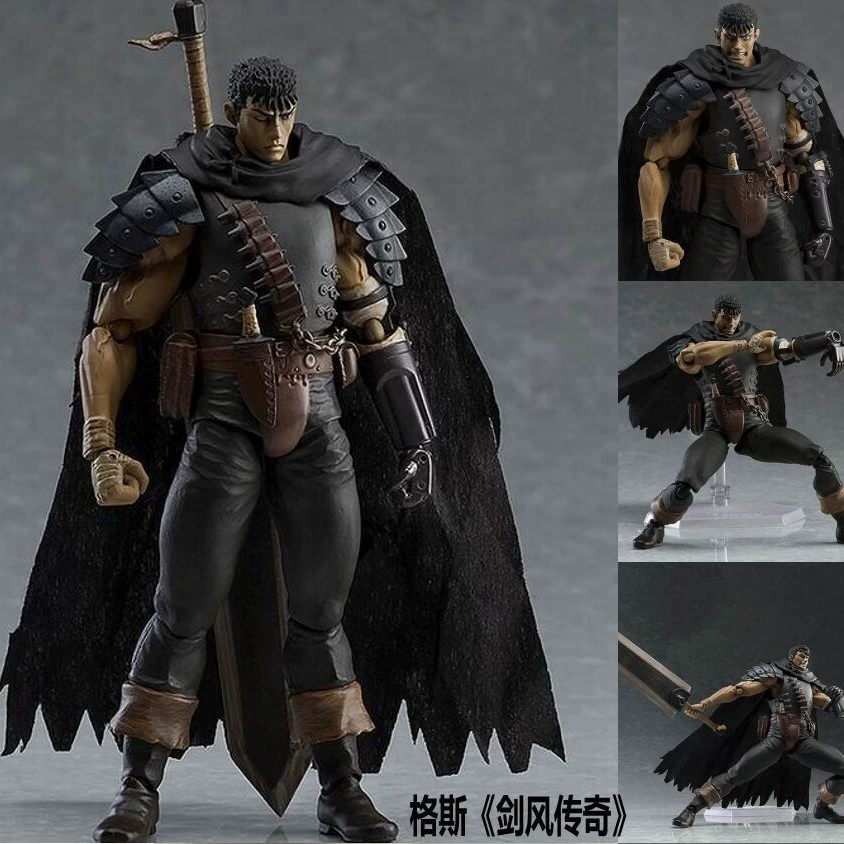 Figma 359 Меч Wind Legend Ges Черный Сиверец Версия повторного применения брендинговых солдат может сделать это