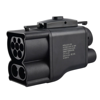Customized 400A Dc Fast Charging Adapter for New Energy Vehicles, European Standard Ccs2 to American Standard Ccs1 (EV şarj adapterləri) - new-energy-adapter-dc-ozm1-400a