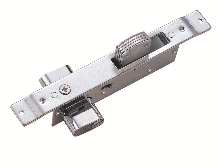 Puerta de aleación de aluminio del sur de China y cerradura de ventana puerta de vidrio cerradura de piso empuje cerradura de la puerta ventilador alto 41055 tipo cerradura de la puerta cerradura antirrobo