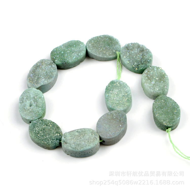 Neon matte quartz accessory handmade, 18mm