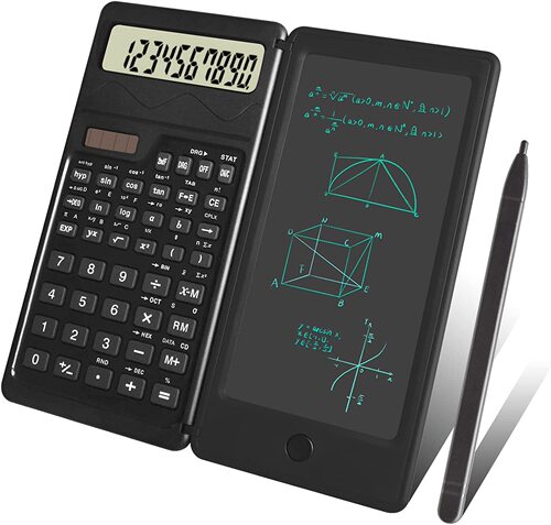 S3 Smart Foldable Portable Scientific Function Counter Accounting Student-Specific Solar Handwritten Tablet Calculator