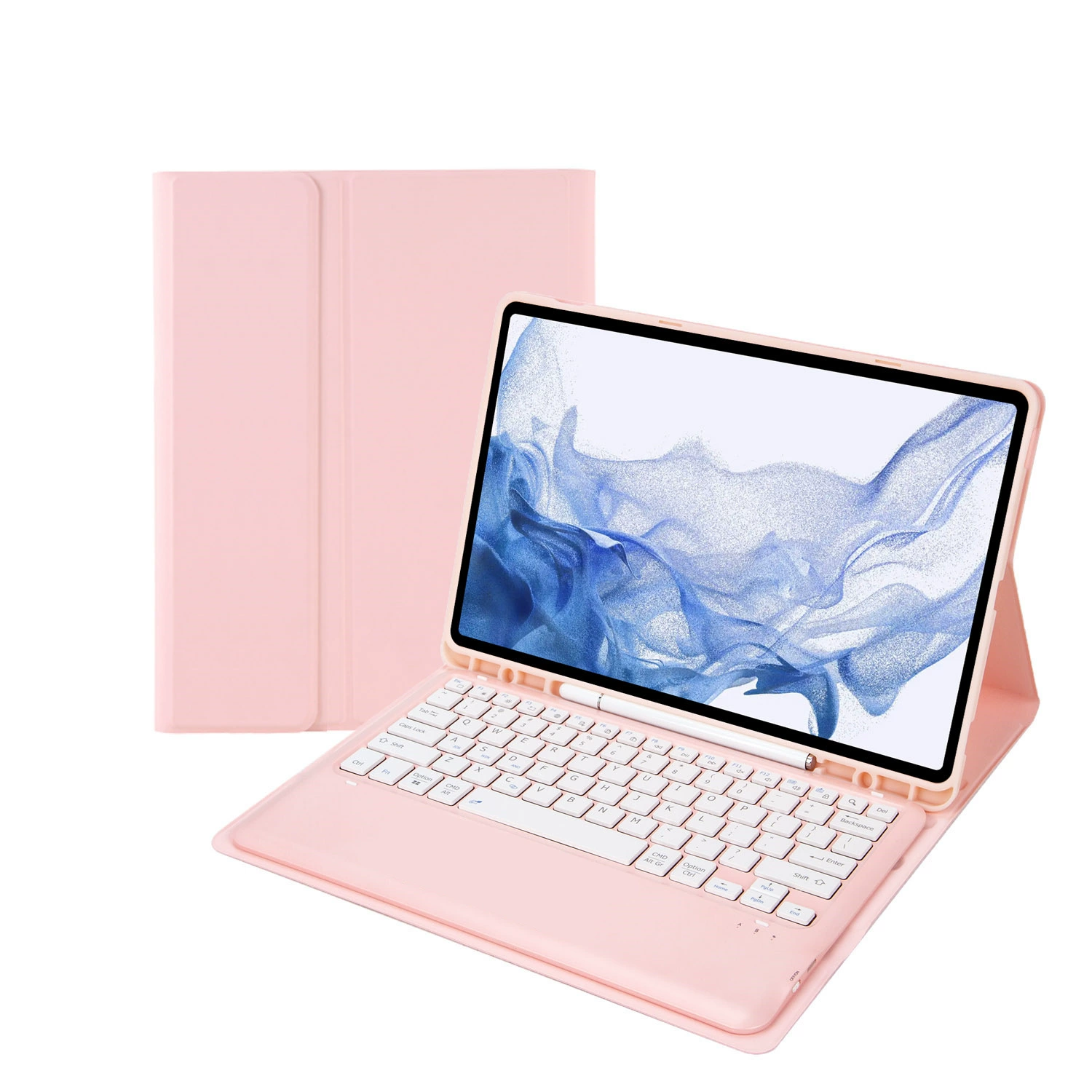 Клавиатура совместимая с Samsung, защитный чехол, S10, 10plus, bluetooth, T970, S7