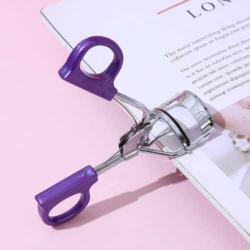 Stainless steel portable eyelash curler, long-lasting natural curling, integrated sunflower eyelash curler wholesale
