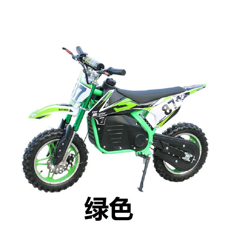 Vehículo eléctrico todoterreno para niños, motocicleta eléctrica de 36V500W, vehículo eléctrico de 2 ruedas con ruedas grandes de 10 pulgadas