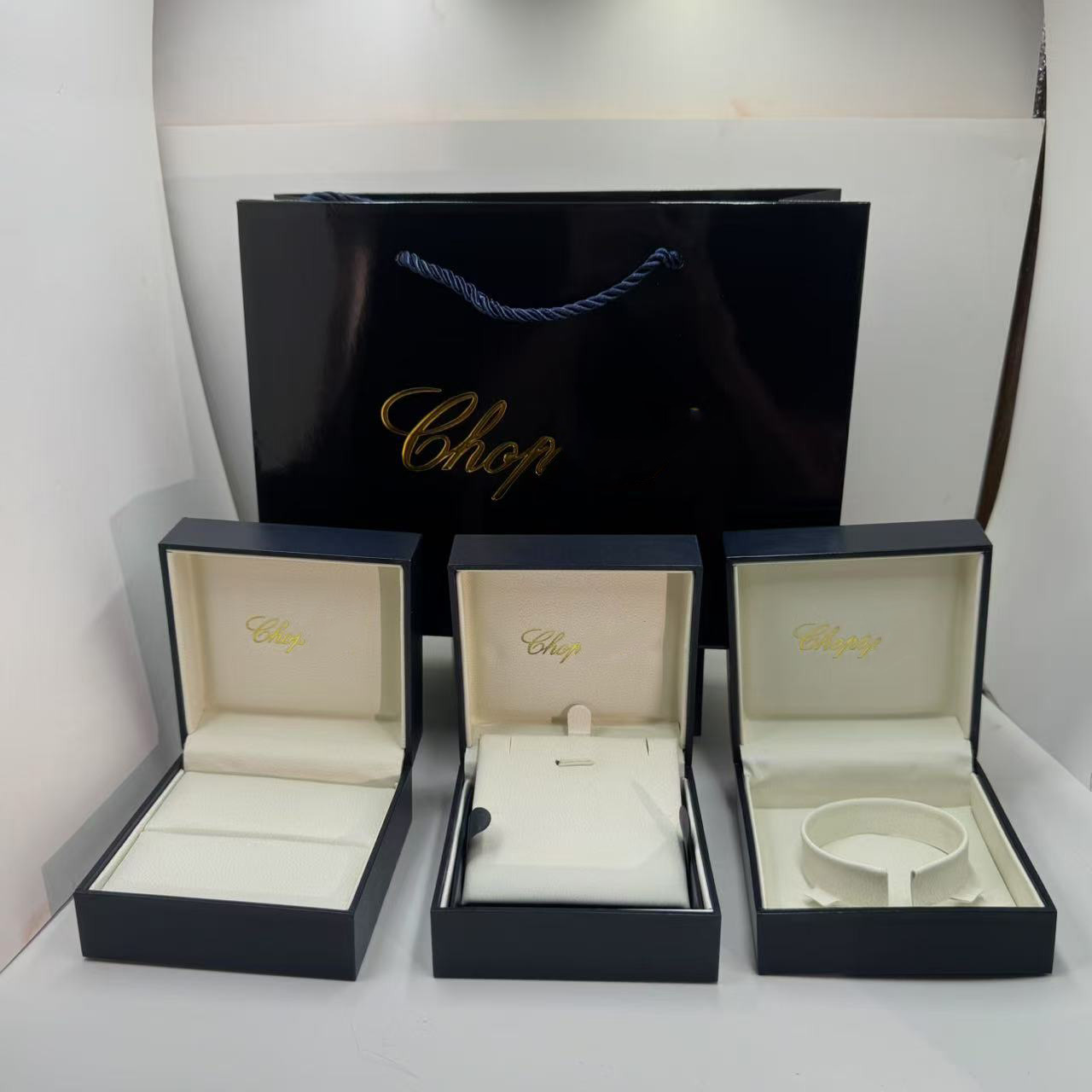 肖邦项链戒指手镯首饰包装盒高端珠宝吊坠手环手链礼盒厂家直销