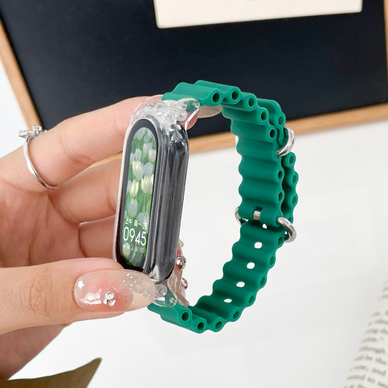 다크 그린 + 투명 쉘