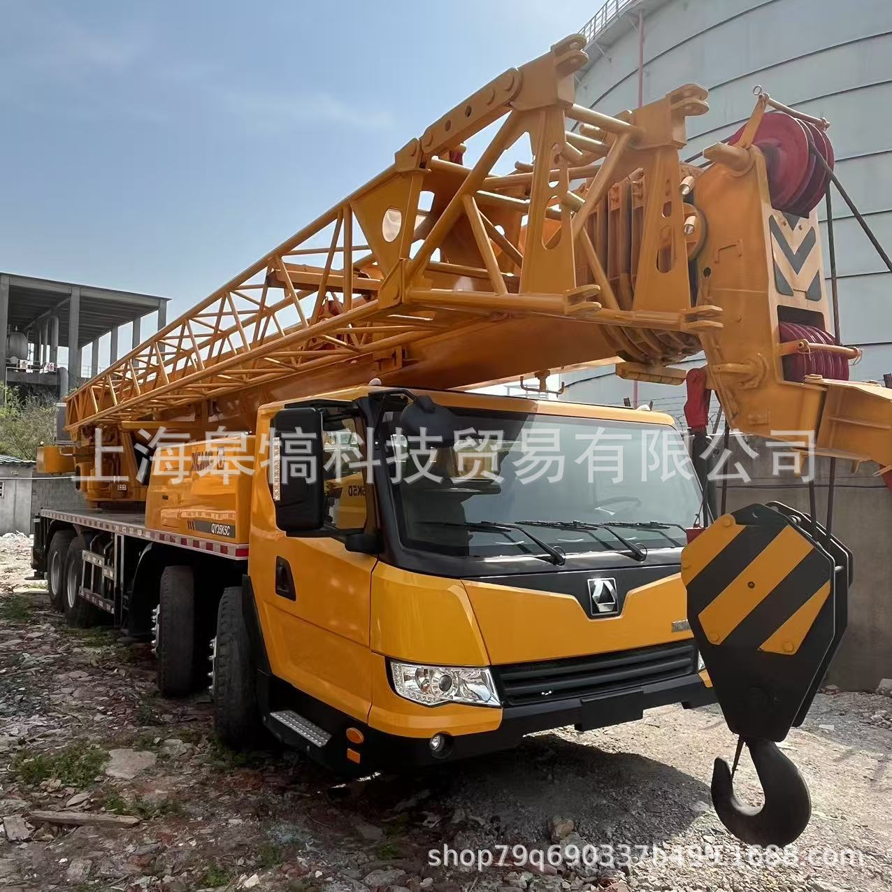 可移动徐工35吨吊机徐工吊车二手起重机QY35KC小型吊机五节臂出口